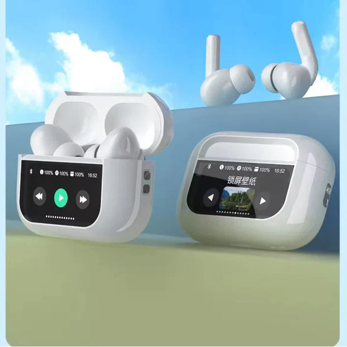 LED Display Earbuds